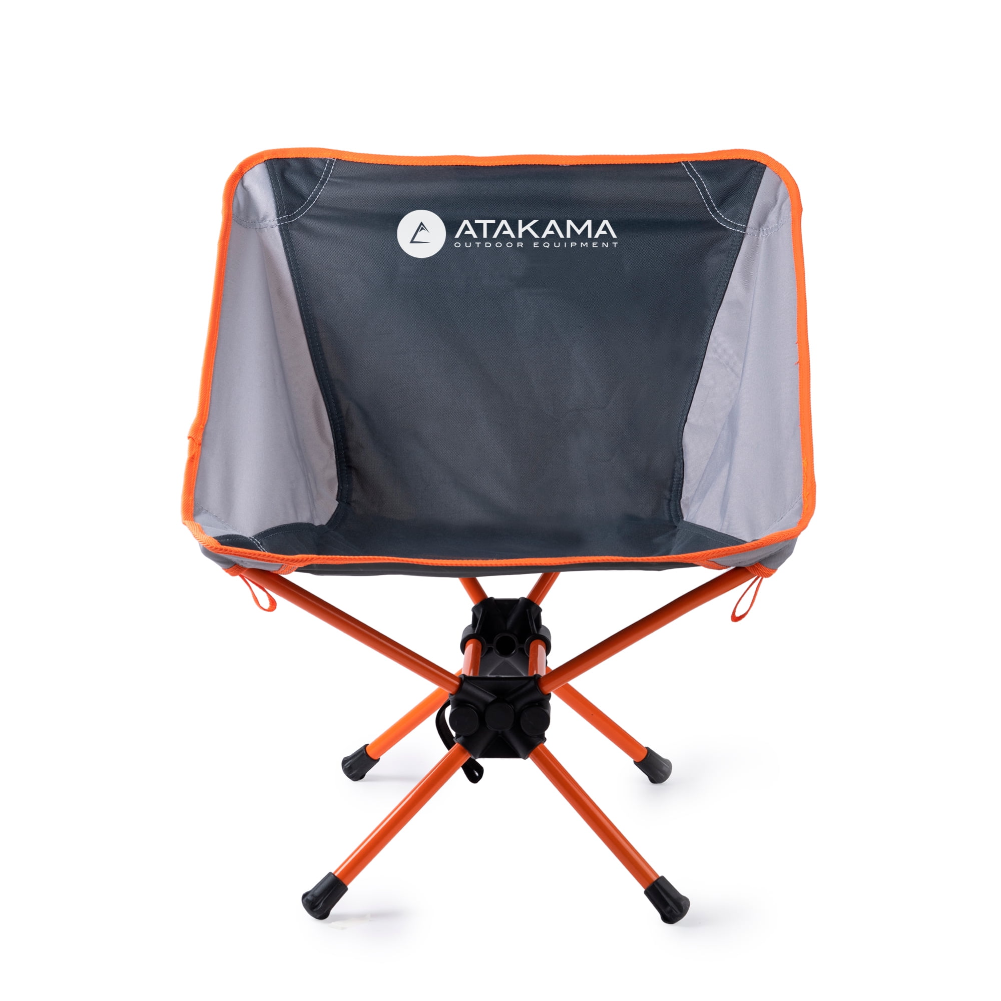 Atakama Outdoor - Silla Plegable Camping Lascar Gris-naranjo