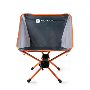 Atakama Outdoor - Silla Plegable Camping Lascar Gris-Naranjo