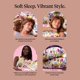 thumbnail image 4 of Funda de almohada Kitsch Lisa Frank Satín – Mundo Fantástico, 4 of 8