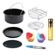 thumbnail image 5 of 13 Piezas De Accesorios Para Freidora De Aire Antiadherente Para Barbacoa Para Hornear De 8 Pulgadas, 5 of 5