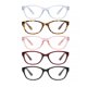 thumbnail image 1 of Lentes de Lectura Equate Amanda Pack de 5, 1.25, Cat Eye, Mediano, 1 of 3