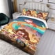 thumbnail image 3 of Primos Conjunto de sábanas temático, trío de piezas, cómodo y amigable con la piel, diseño único, regalo de decoración para el hogar para familiares, amigos y fans,135cm *200cm, 3 of 6