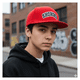 thumbnail image 2 of Gorra Snapback Roja Shohoku - Estilo Basket Anime, 2 of 2