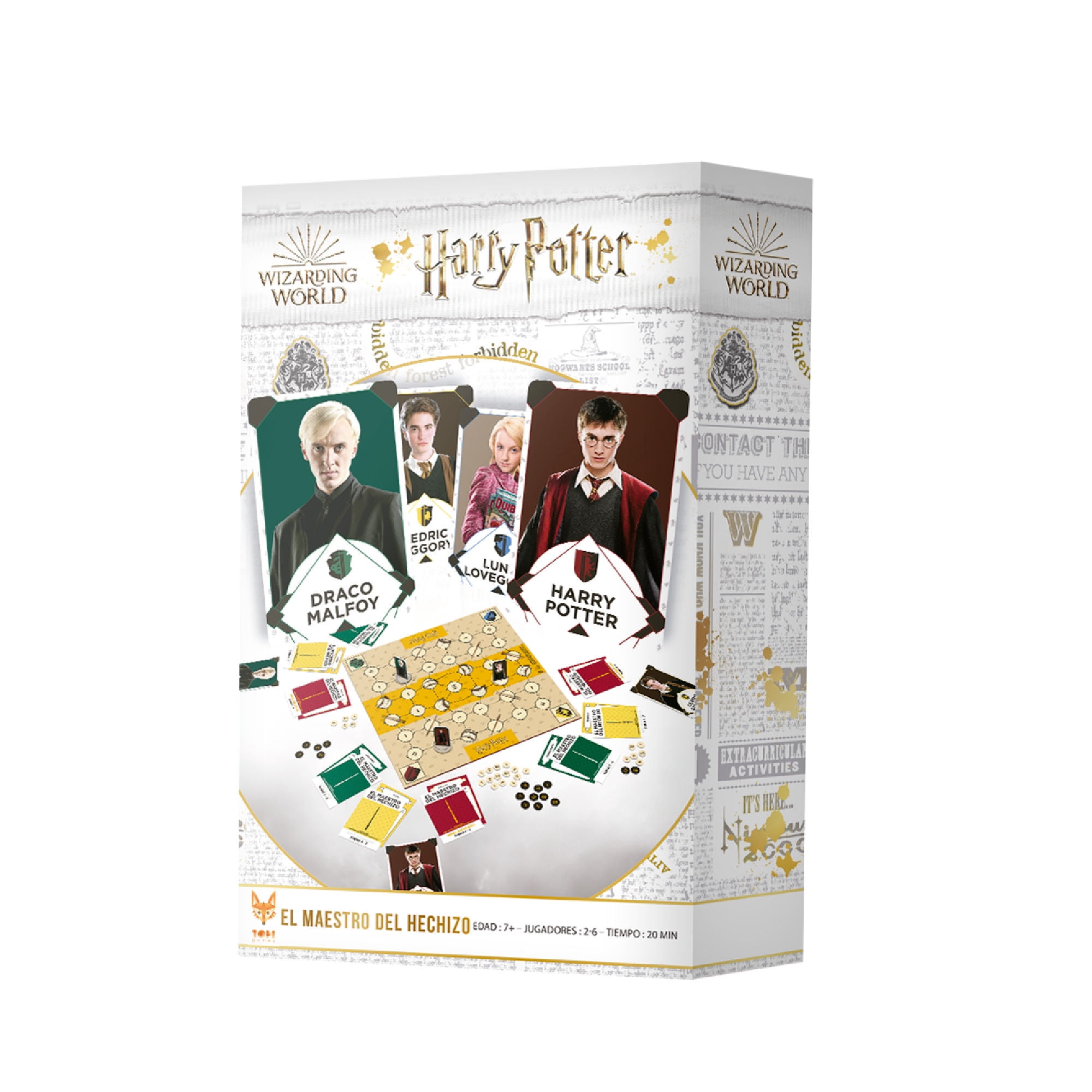 Asmodee - Juego De Mesa Harry Potter El Maestro Del Hechizo