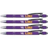 Greeting Pen - Bolígrafo De Saludo Lsu Con Licencia Multiuso, Paquete De 4 (4013)