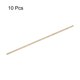 thumbnail image 3 of Uxcell 2mm x 300mm Varilla Redonda de Latón Metal Eje Sólido Varillas Barra de Torno 10Pcs, 3 of 5