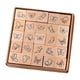 thumbnail image 5 of 25x Mini Sellos Manualidades Sellos De Madera De Bricolaje Para Pintar Diario De Diario Feliz Planificador Mariposa, 5 of 5