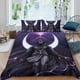 thumbnail image 2 of Caballero Luna Conjunto de sábanas temático, trío de piezas, cómodo y amigable con la piel, diseño único, regalo de decoración para el hogar para familiares, amigos y fans,173cm *218cm, 2 of 6