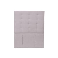 Latam Home - Respaldo Napoles Lino Gris Claro 1 Plaza