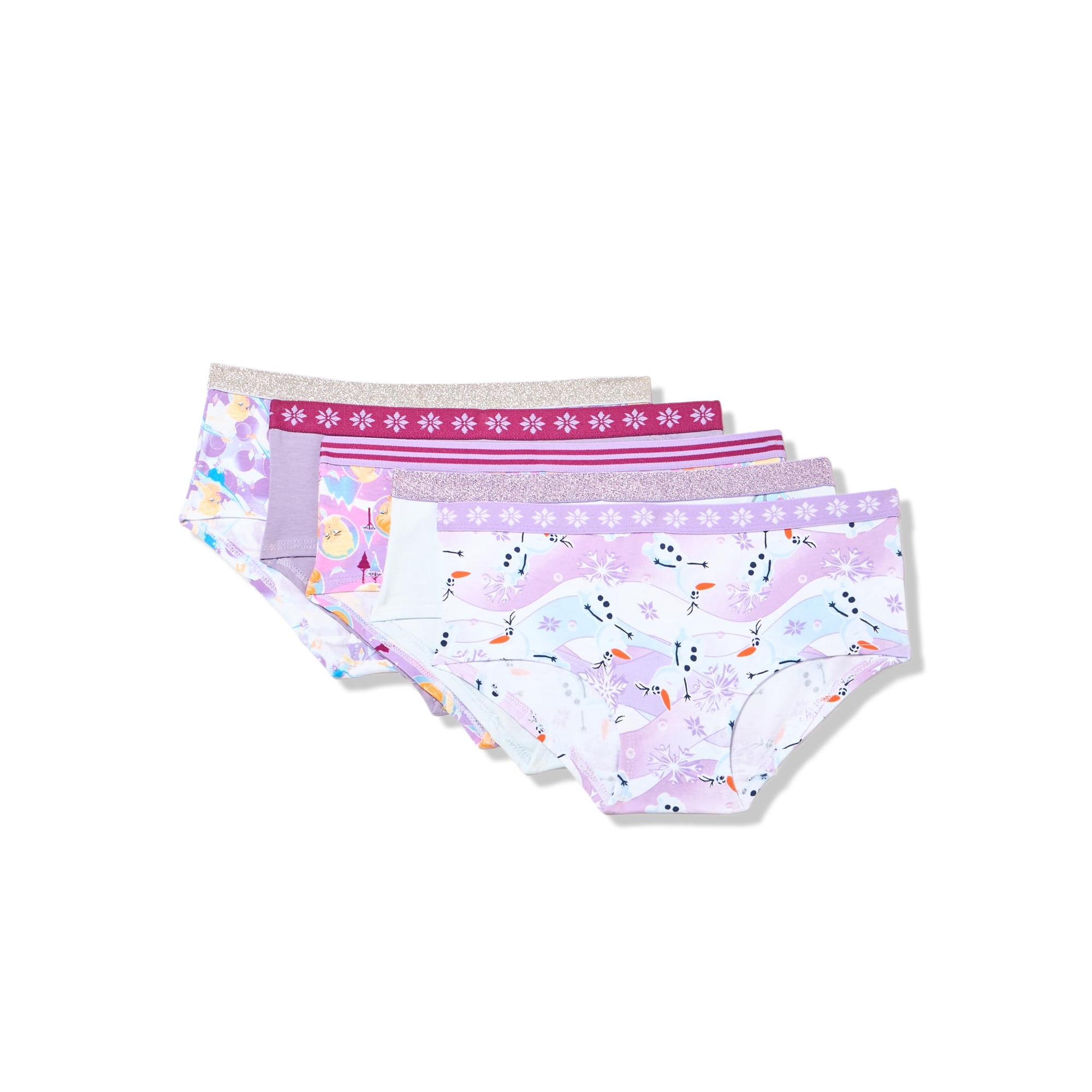 Braguitas Y Pantalones Cortos Para Niña Frozen De Disney 2/3t-10