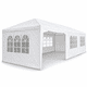 thumbnail image 1 of Toldo Carpa Jardimex Evento 3x9 m Lona Impermeable Reforzado Desarmable Jardin Color Blanco, 1 of 8
