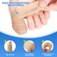 thumbnail image 2 of Protectores para dedos del pie Hongliang, pack de 8, color piel, adhesivo, 2 of 7