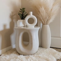 Santú Home & Deco - Mesa De Centro Lateral Tipo Escultura En U