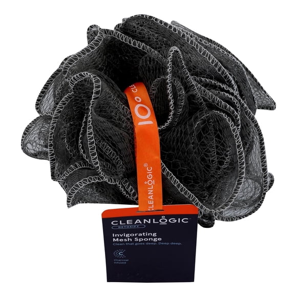 Esponja de baño Cleanlogic Clean Logic Carbón purificador