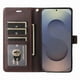 thumbnail image 5 of FOXDOCK Funda tipo Cartera para Samsung Galaxy S25 Ultra – Cubierta de Cuero PU con Múltiples Ranuras, Bolsillo para Efectivo y Correa de Muñeca, 5 of 6
