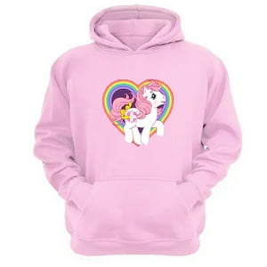 Genérico - Polerón Canguro Mi Pequeño Pony Rosa Talla Xl Unisex