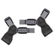 thumbnail image 1 of Correas de muñeca Versa Gripps Pro para levantamiento de pesas plateadas, 1 of 9