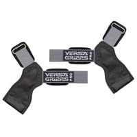 Correas De Muñeca Versa Gripps Pro Para Levantamiento De Pesas Plateadas