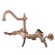 thumbnail image 1 of Grifo Kingston Brass Heritage de puente para montaje en pared con rociador, 1 of 9