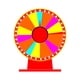 thumbnail image 4 of Rueda Giratoria De Mesa Con Premio, Rueda De Ruleta Para Reuniones De Juegos De Fortuna De Carnaval, 30cm Desigual, 4 of 5