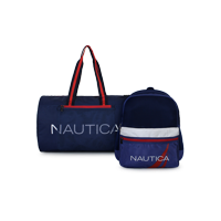 Bolso Aries + Mochila Stark Azul Nautica