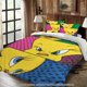 thumbnail image 1 of Bedding Warner Bros Looney Tunes Multi-Expression Bird Pattern Suitable for All Seasons Machine Washable Includes Pillowcases Suitable for Bedrooms Guest Rooms, 1 of 1