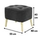 thumbnail image 3 of Pouf Máxima Gris Oscuro Altea 55x45x45 cm, 3 of 3