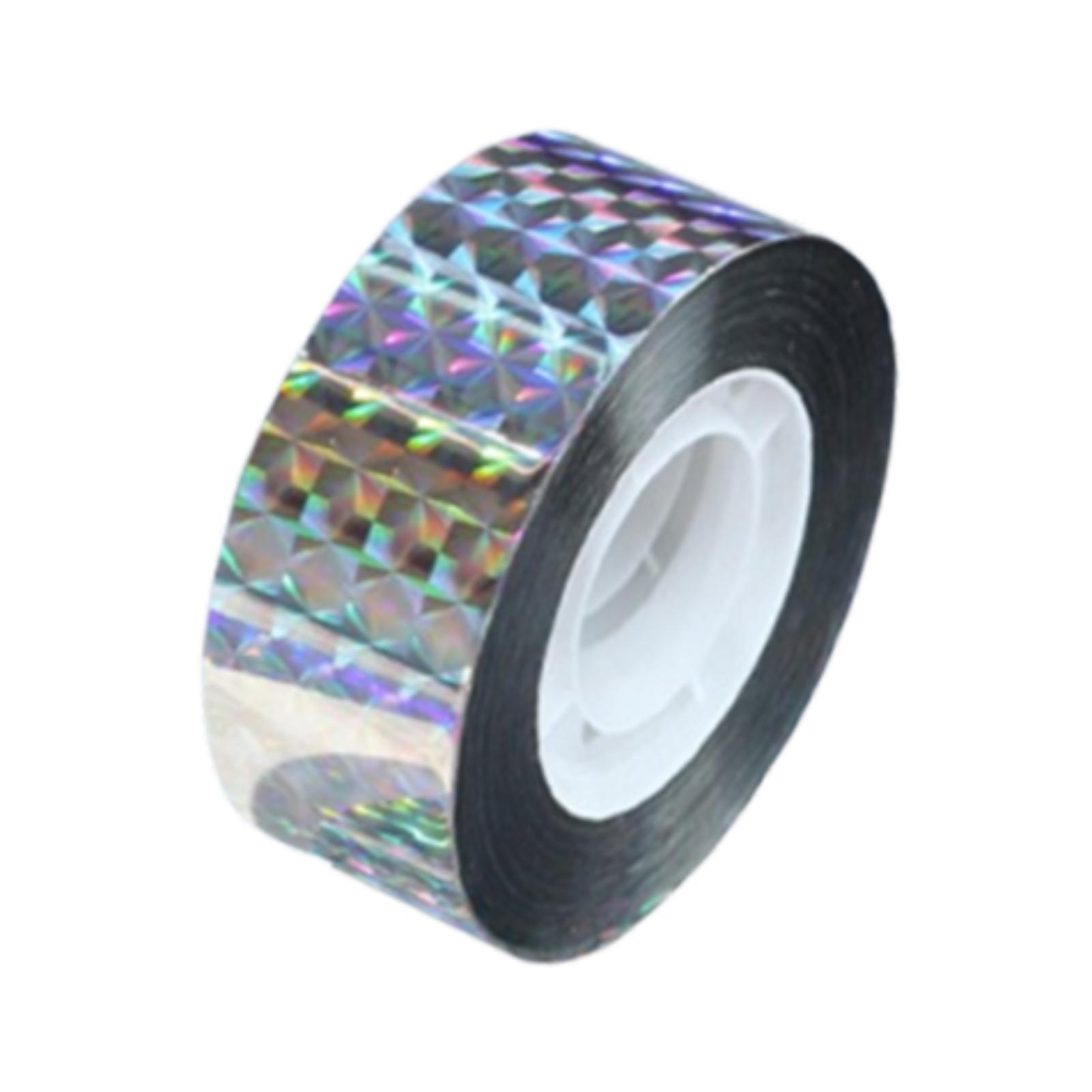 Magideal - Cinta Para Ahuyentar Pájaros, Cinta Reflectante Para Pájaros, Película De Gran Dureza, Cinta Para Ahuyentar Pájaros De Doble Cara Para Zanates, Pájaro Estilo L