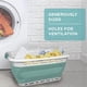 thumbnail image 5 of Cesto de ropa Brookstone, plegable, 24 L, con agarre cómodo, 5 of 7