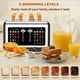 thumbnail image 5 of Toaster Clixane, pantalla táctil de 4 rebanadas, acero inoxidable, 1650 W, 5 of 9