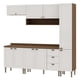 thumbnail image 1 of Set de Muebles de Cocina Conecta - Ebano Fosco Blanco CM0004.03, 1 of 3