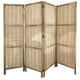 thumbnail image 1 of Biombo De Madera Resistente 3 Paneles Clasico Tejid 40x170cm, 1 of 2