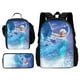 thumbnail image 2 of 3 pcs set Frozen Princess Elsa Child School Backpack with Lunch Bags ,Pencil Bags ,Cartoon School Bags for Boys Girls Best Gift, 2 of 3