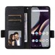 thumbnail image 3 of Funda Cartera para BLU C9 Tapa Flip con Ranuras y Soporte Negro, 3 of 5