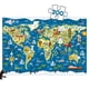 thumbnail image 1 of Rompecabezas EDUCA 200 piezas mapa del mundo, 1 of 3