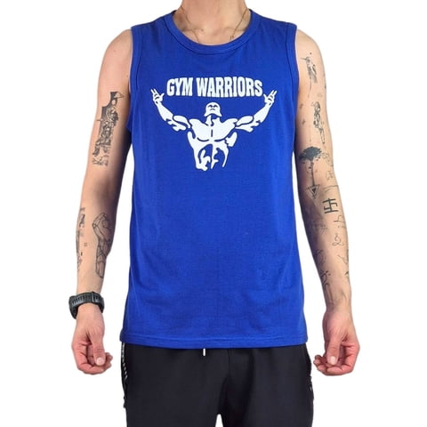 Likeshop - Polera Sin Manga Musculosa Hombre Diseño Gym 291