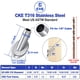 thumbnail image 2 of Fundas Protectoras De Acero Inoxidable Marino T316 45°, 2 of 7