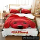 thumbnail image 1 of Clifford the Big Red Dog Bedding Set Boys Girls Duvet Cover Pillowcase Bed boys Adult, 1 of 5