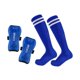 thumbnail image 2 of Espinilleras De Fútbol Con Calcetines De Fútbol Juego De Fútbol Equipo De Protección Cómodo Azul Talla L, 2 of 5