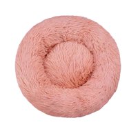 Estilodomus - Cama Para Mascota Antiestres 60Cm Perros Gatos Cama Lavable Palo Rosa