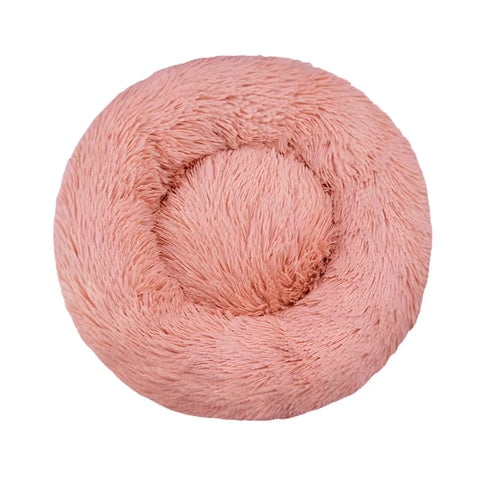 Estilodomus - Cama Para Mascota Antiestres 60cm Perros Gatos Cama Lavable Palo Rosa