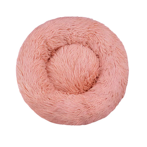 Estilodomus - Cama Para Mascota Antiestres 60Cm Perros Gatos Cama Lavable Palo Rosa