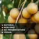 thumbnail image 2 of Longan Deshidratado 454 G Natural Sin Azúcar, 2 of 9