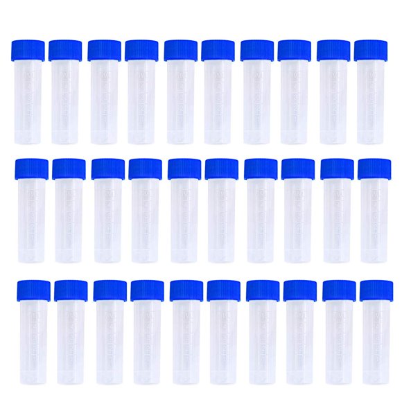 Frasco Twdrer 50 unidades 5 ml de plástico graduado