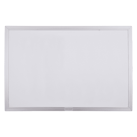 Datazone - Pizarra Magnetica Slim Para Pared Marco Aluminio 30X45Cm