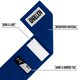 thumbnail image 4 of Toalla NXT NXTRND 61 cm Azul Marino Streamer para Fútbol Americano, 4 of 6