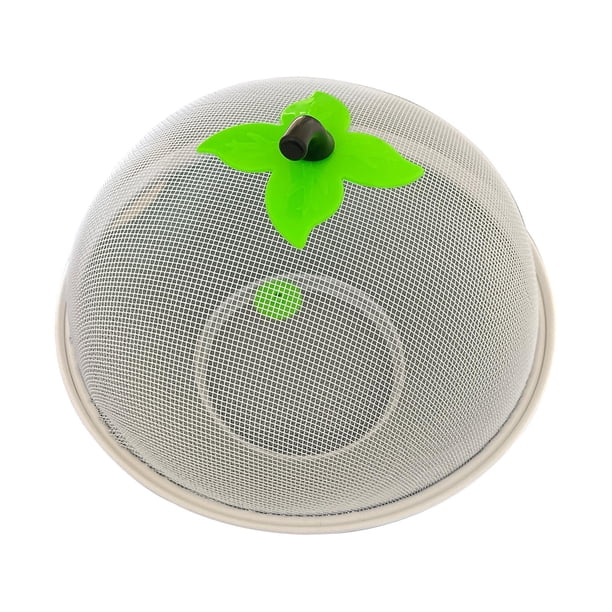 Cesta De Frutas Con Tapa Accesorios De Cocina Cesta De Alambre De Metal Para Cocina De Alimentos Blanco