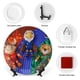 thumbnail image 3 of Maple Plato decorativo de porcelana fina (bone china), plato decorativo de cerámica para hogar, oficina, soporte de pared, platos decorativos para dormitorio 15 cm, 3 of 6