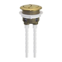 Magideal - Botón De Descarga De Inodoro, Botón De Doble Descarga, Resistente, 38 Mm, Práctico Accesorio Para Tanque De Inodoro, Válvula Para Baño De Apartamento