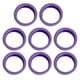 thumbnail image 1 of 8 Piezas De Cubiertas Para Ruedas De Equipaje De 2,09 Pulgadas De Diámetro, Resistentes, De Bajo Ruido, Antiarañazos, Color Morado, 1 of 4